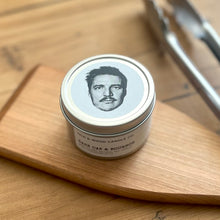 Load image into Gallery viewer, PEDRO PASCAL TIN CANDLE
