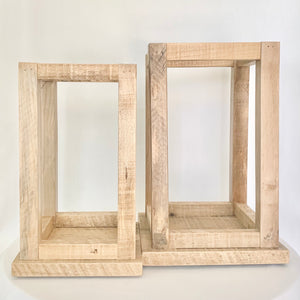 MEDIUM WOODEN LANTERN